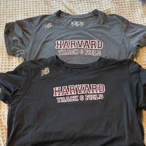 New Balance Harvard Track & Field Tees - Gray and Black